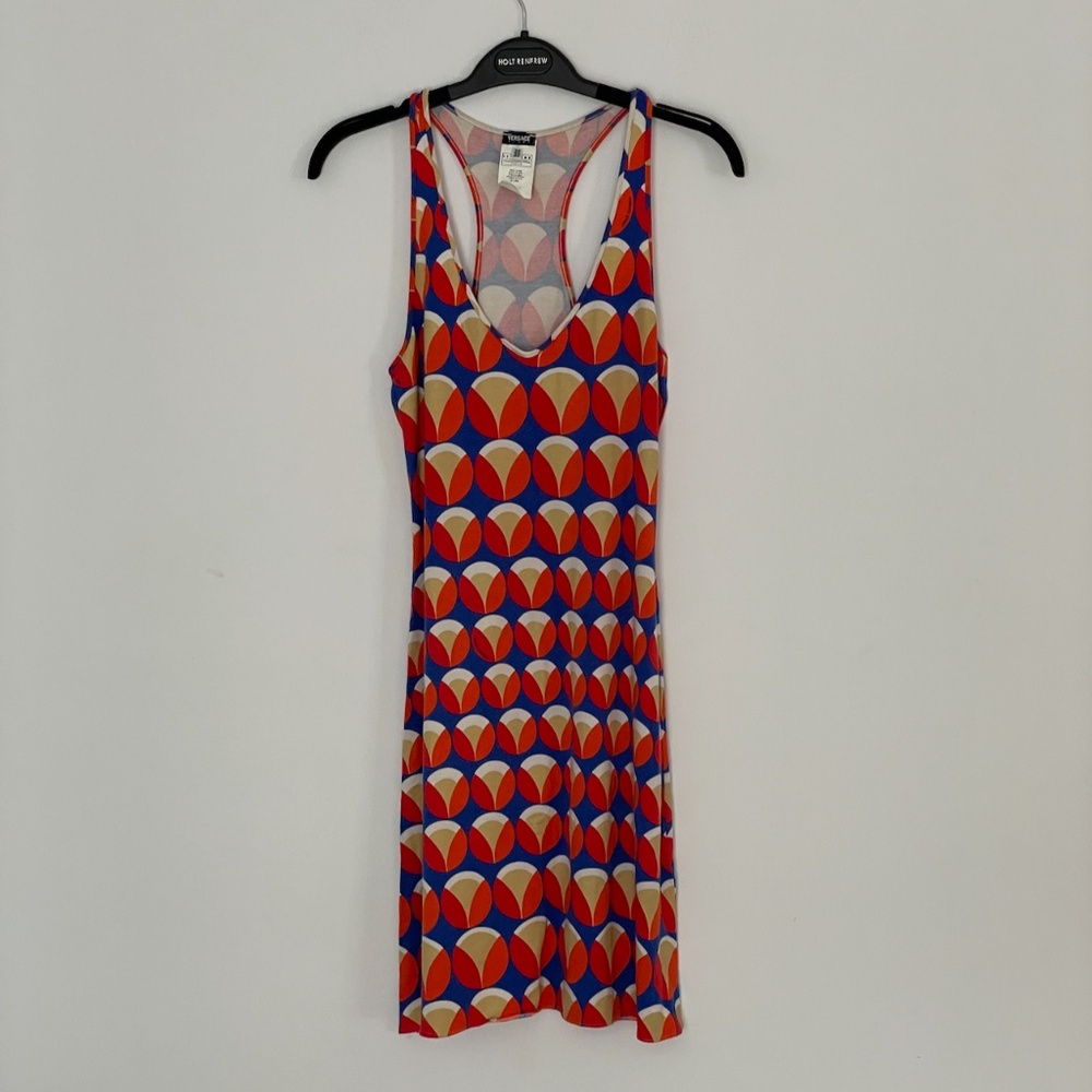 Authentic Versace Stretch Cotton Dress Italy Size S
